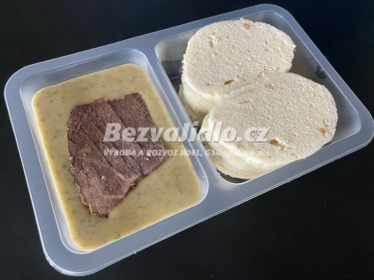 Meal 326 Koprova Omacka S Hovezim Masem S Kynutym Houskovym Knedlikem
