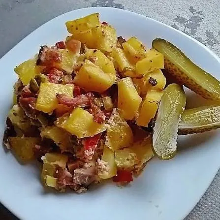 Meal 138 Zapecene Francouzske Brambory Okurka